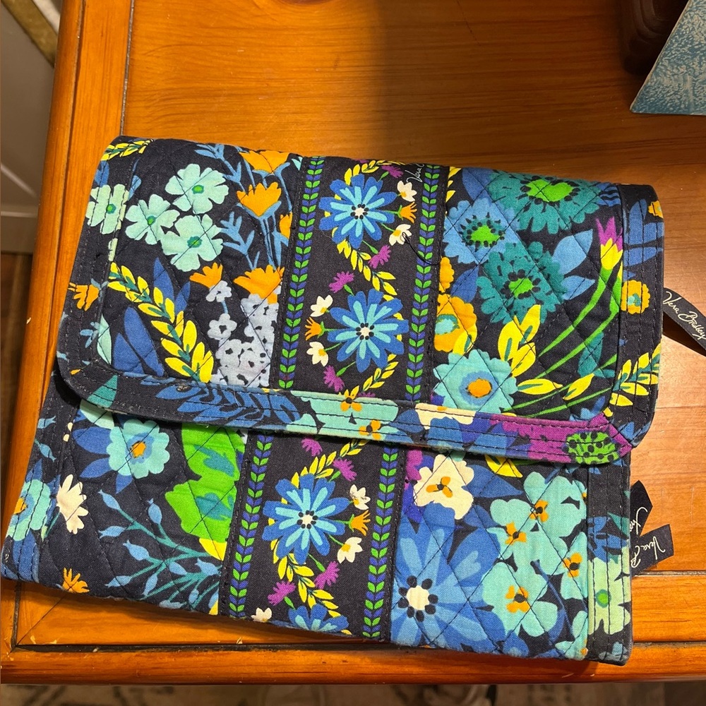 Vera Bradley Floral Quilted Makeup Bag